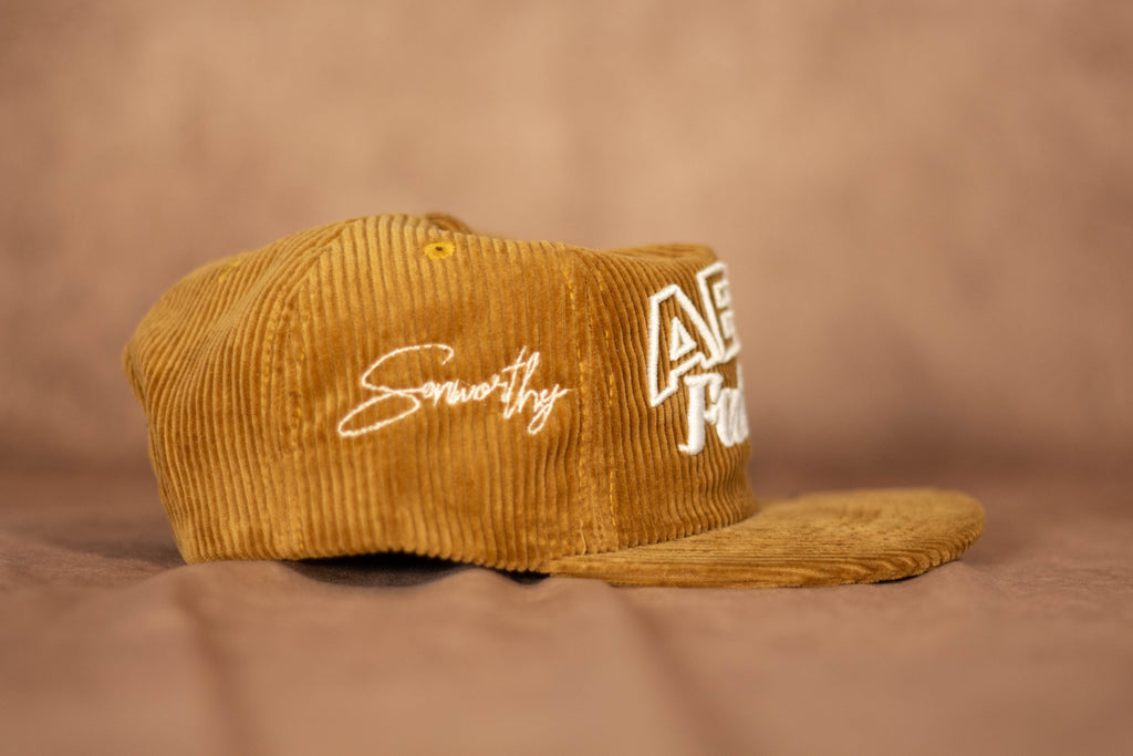 Abba Hat (Khaki Corduroy Snapback)