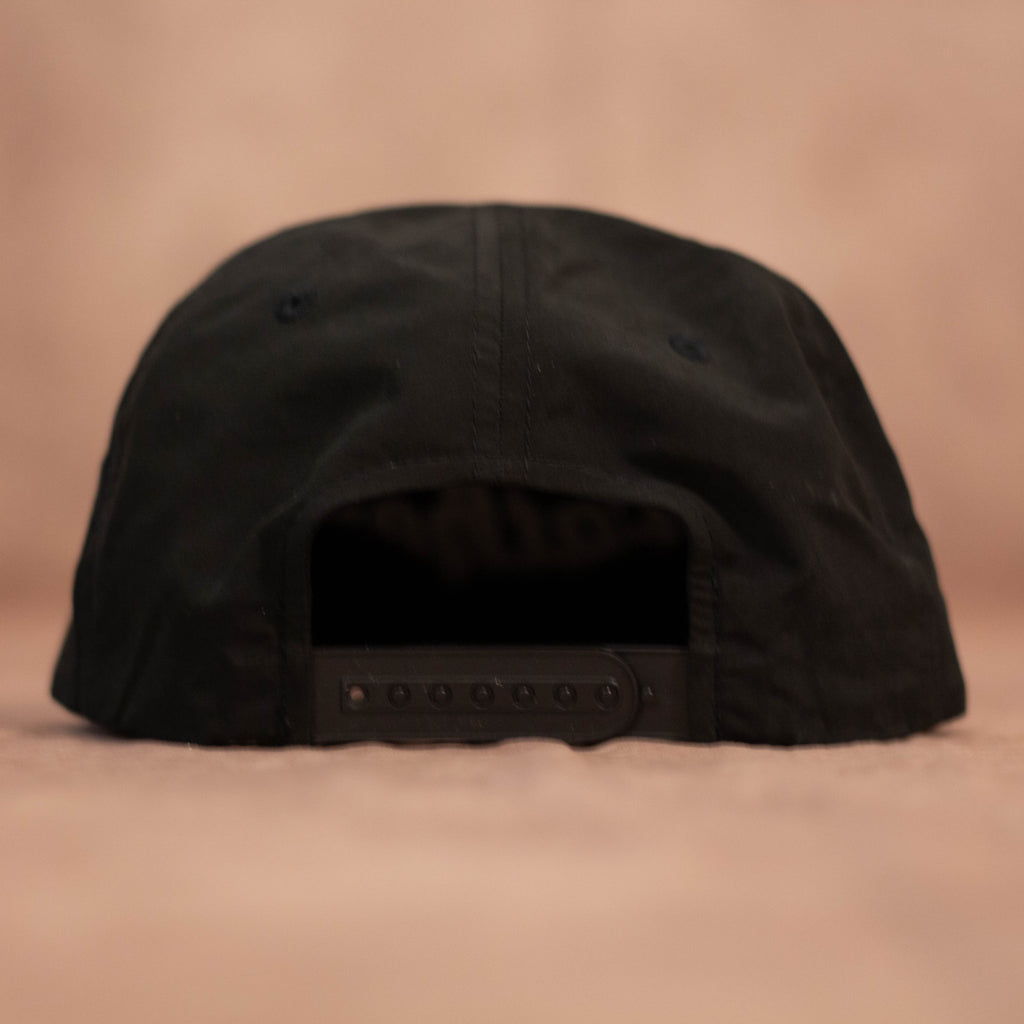 Abba Hat (Black/White Rope Snapback)
